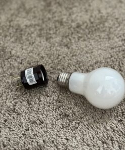 Leviton 61 660 Watt, 125 Volt, Polarized Outlet-to-Lampholder Adapter, Brown 7 718WiZfSyiL