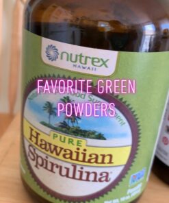 Nutrex Hawaii, Pure Hawaiian Spirulina Powder, Vegan, Supports Immune System, Heart, Cells and Energy, 16 Ounce 1 Pound (Pack of 1) 47 718X1KGQeBL