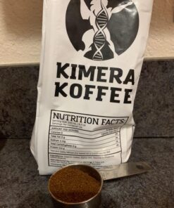 Kimera Koffee - Organic Medium Roast Ground Coffee | Original Blend | Infused with Brain Vitamins |Taurine, Alpha GPC, DMAE, and L-theanine | Enhance Cognitive Stamina & Athletic Performance | 12oz 38 718X26TGBTL