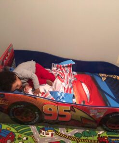 Delta Children Wood Toddler Bed - Greenguard Gold Certified, Disney/Pixar Cars 43 718XAtn4a5L