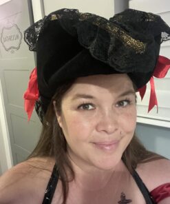 Leg Avenue Women's Swashbuckler Pirate Hat Red/Black 21 718XCgEtglL
