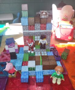 100PCS Magnetic Blocks-Build Mine Magnet World Set for Boys & Girls Age 3-5 6-8, STEM Sensory Toys for Toddlers Gifts for 3+ Years Old Girls Boys, Classroom Must Haves Construction Toys Magnetic world cubes 42 718XZJcClNL 1