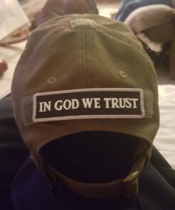 EmbTao in GOD We Trust Embroidered Tactical Morale Fastener Hook&Loop Patch - Black & White 26 718Xl5j5ufL 2