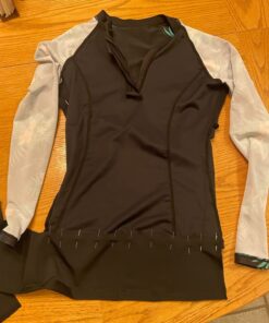 4-Way Stretch Nylon Spandex Matte Tricot | Suitable for Sportswear, Activewear, Swimwear, Dancewear, Yoga Wear, Table Cloth (Black) 1 yard Black 22 718Yg1DDDBL