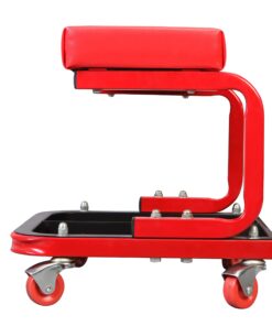 Alternative view of Torin TR6300 Red Rolling Creeper Garage/Shop Seat: Padded Mechanic Stool with Tool Tray Creeper Seat
