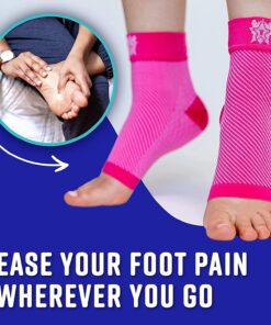 Bitly Plantar Fasciitis Socks for Women & Men - Best Foot & Ankle Compression Sleeve, Brace for Everyday Use - Provides Arch Support & Heel Pain Relief (Black, Large) Black 1 26 718ZzFF6wDL 6