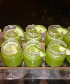 Smith's Mason Jars Mini Mason Jars set of 6 Chupito Shot Glasses with Lids - 2oz Per Shot Glass - For Parties, Arts and Crafts Storage, Drinks, Wedding Favors 45 718aARLOA1L