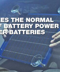 PulseTech SolarPulse SP-12 Solar Battery Charger Maintainer, 12 Watt, Blue 9 718aM2qV9aL