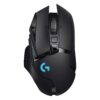 Logitech G502 Lightspeed Wireless Gaming Mouse with Hero 25K Sensor, PowerPlay Compatible, Tunable Weights and Lightsync RGB - Black 36 718b9wK3eaL