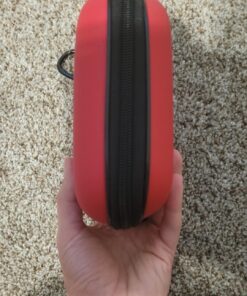 I GO 85 Pieces Hard Shell Mini Compact First Aid Kit, Small Personal Emergency Survival Kit for Travel Hiking Camping Backpacking Hunting Marine Car Red 41 718bJKMhxmL