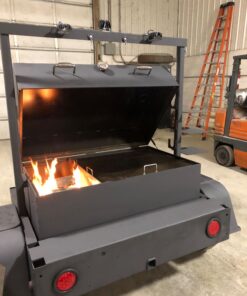 Island Outdoor, LLC 5-3/8" Stainless Spring Handle with 1/2" Steel Rod (6" Wide, 3.5" Tall) - Weld ON 33 718bgdGhbyL