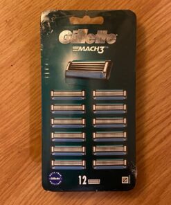 Gillette Mach3 Razor Refills for Men, 10 Razor Blade Refills Blue 10 Count (Pack of 1) 28 718c7TOcSlL