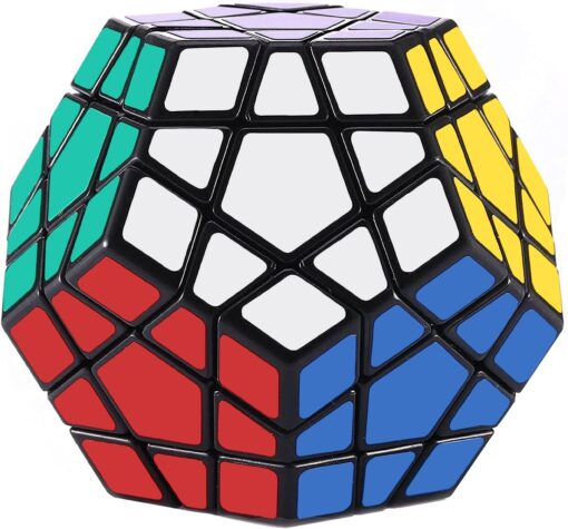 Dreampark 3x3 Megaminx Speed Cube Puzzle Toy, Black Sticker - 1 pcs