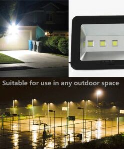 LED floodlight outdoor waterproof 200W LED flood lighting equivalent to 1000W halogen bulb, super bright 6000k white Stadium Lights, 50,000 hours life span for outdoor garden, garage, yard, street 200W daylight white 22 718d0kdWOIL
