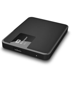 Alternative view of WD 1TB Black My Passport Ultra Portable External Hard Drive - USB 3.0 - WDBGPU0010BBK-NESN