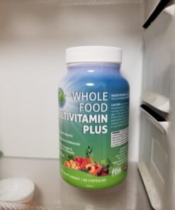 Vegan Whole Food Multivitamin with Iron, Daily Multivitamin for Women and Men, Made with Fruits & Vegetables, B-Complex, Probiotics, Enzymes, CoQ10, Omegas, Turmeric, Non-GMO, 90 Count 90 Count (Pack of 1) 34 718eSdPfoL 3