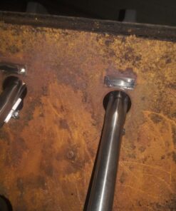 Hisencn Replacement Parts for Chargriller 5050, 3001, 5650, 3008, 3030, 4000, King Griller 5252 Grill, Stainless Steel Burner Tube, Heat Plate Tent, Ignitor for Chargriller Parts Replacement Silver 33 718ektSqEL