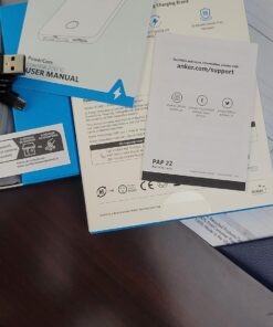 Anker Portable Charger, Power Bank, 20,000mAh Battery Pack with PowerIQ Technology and USB-C (Recharging Only) for iPhone 15/15 Plus/15 Pro/15 Pro Max, iPhone 14/13/12 Series, Samsung Galaxy (Black) Black 47 718enJ8cKAL