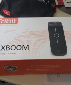 Tribit StormBox Bluetooth Speaker - 24W Portable , 360° Full Surround Sound, Enhanced Bass, Wireless Dual Pairing, IPX7 Waterproof, 20-Hour Playtime, 66ft Bluetooth Range Outdoor Speaker black 42 718f8Lhko4L