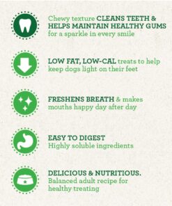 GREENIES Weight Management TEENIE Natural Dog Dental Care Chews Weight Control Dog Treats, 27 oz. Pack (96 Treats) 33 718fVLdHpbL 1