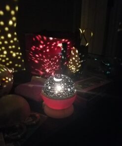 MOKOQI Star Projector Night Lights for Kids, Birthday Gifts for 1-4-6-14 Year Old Girl and Boy, Projection Lamp for Kids Bedroom, Glow in The Dark Stars and Moon for Child Asleep Peacefully- Purple 42 718fdCYyr7L