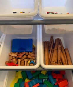 LINCOLN LOGS-Horseshoe Hill Station-83 Pieces-Real Wood Logs - Ages 3+ - Best Retro Building Gift Set for Boys/Girls – Creative Construction Engineering – Top Blocks Game Kit - Preschool Education Toy 31 718gfTS4RyL