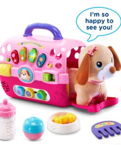 VTech Care for Me Learning Carrier, Pink Standard Packaging 19 718h7kTiTZL