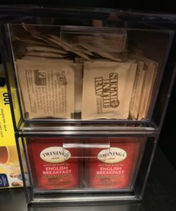 Twinings English Breakfast Black Tea, 100 Individually Wrapped Tea Bags, Smooth, Flavourful, Robust, Caffeinated 100 Count (Pack of 1) 35 718hWiQ3XqL