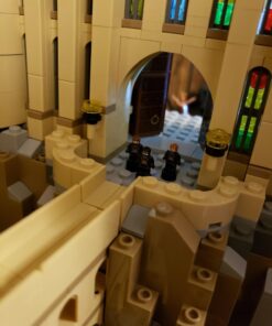 LEGO Harry Potter Hogwarts Castle 71043 Building Set - Model Kit with Minifigures, Featuring Wand, Boats, and Spider Figure, Gryffindor and Hufflepuff Accessories, Collectible for Adults and Teens Standard 93 718igzQxhJL