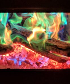 Mystical Fire Flame Colorant Vibrant Long-Lasting Pulsating Flame Color Changer for Indoor or Outdoor Use 0.882 oz Packets 25- Count Box 20 718iiPOPSOL