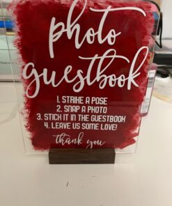 UNIQOOO 10 Pack Clear Acrylic Sign Acrylic Wedding Table Numbers, 8 x 10 inch, DIY Acrylic Sheet for Wedding Table Number Holder, Table Display Stand Signs for Party Events, Office 8x10",10 set 34 718ivUKr5pL