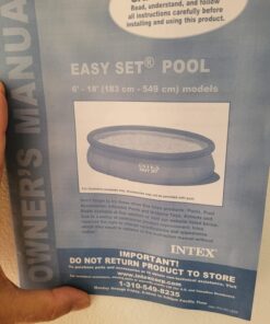 INTEX 28201EH 10ft x 30in Metal Frame Pool with Cartridge Filter Pump for Above-Ground Pool 35 718jcgZo4RL