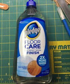 Pledge Floor Gloss Liquid, Sealed Wood Protector, Removes Dirt, Polish To Help Keep Floors Shiny, Original Scent, 27 fl oz 13 718jvrynlL
