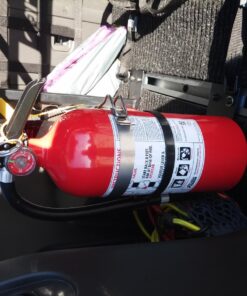 Kidde Pro 210 2A:10-B:C Fire Extinguisher, Rechargeable, Multi-Purpose for Home & Office, 4 lbs., Mounting Bracket Included , Red 1 Pack 42 718lF0kFQL 2