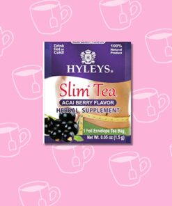 Hyleys Slim Tea Acai Berry Flavor - Weight Loss Herbal Supplement Cleanse and Detox - 25 Tea Bags (1 Pack) 25 Count (Pack of 1) 31 718mRw5WvL
