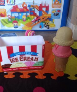 Melissa & Doug Scoop and Stack Ice Cream Cone Magnetic Play Set, Multicolor - Pretend Food, Ice Cream Toy For Toddlers And Kids Ages 3+. 37 718n8cVpwL 2