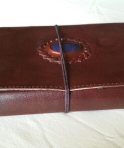 Leather Chakra Journal: Unlock Your Inner Magic with 7 Stones Celtic Notebook | Leather Bound Journal, Book of Shadows & Wiccan Gift | Diary with Lock for Witches, Goth Lovers, and D&D Enthusiasts Blank Paper 39 718ndENhfZL