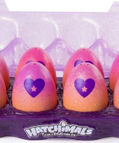 Hatchimals CollEGGtibles, 12 Pack Egg Carton with Exclusive Season 4 CollEGGtibles, for Ages 5 and Up (Styles and Colors May Vary) 18 718nitJQPL