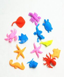 Funlop 24 Pack Sensory Jelly Water Growing Sea Life Creatures Animals, Amazing, Fun, Educational, Learning Toy for Children Boys and Girls (24 Assorted Sea Creatures and Colors) 21 718oCYPzfUL