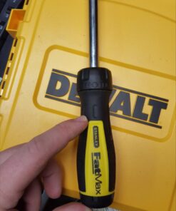 STANLEY Screwdriver, Ratcheting, Multi-Bit (69-189) 7 718oZ00vkQL