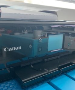 Canon PIXMA TS6220 Wireless All In One Photo Printer with Copier, Scanner and Mobile Printing, Black, Works with Alexa 65 718rFDE WDL