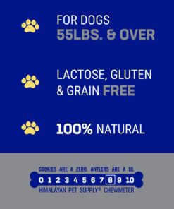 Himalayan Pet Supply Cheese Chews|Long Lasting, Stain Free, Protein Rich, Low Odor|100% Natural, Healthy & Safe|No Lactose, Gluten Or Grains|for Dogs 55 Lbs&Brown,X-Large(521015),5.3 Ounce (Pack of 1) 5.3 Ounce (Pack of 1) 34 718s08Yu4iL 1