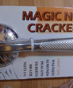 Magic Nutcracker Tool Works in Seconds. No Mess. Works on Walnuts, Almonds, Pecans, Hazelnuts. Great to Use As a Lemon Lime Squeezer. 40 718s0tSwviL