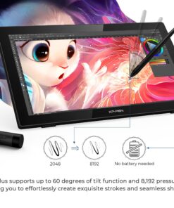 XPPen Artist 22 2nd Drawing Tablet with Screen Graphics Tablet 122% sRGB with 8192 Levels Battery-Free Stylus, 21.5inch Pen Display Compatible with Windows, Mac, Linux with Adjustable Stand 21.5 Inch 23 718sv63Q1lL
