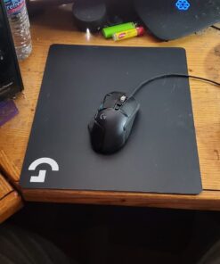 Logitech G440 Hard Gaming Mouse Pad for High DPI Gaming -Rubber, Black 39 718tpRL3pZL