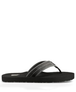 Teva Men's Mush II Canvas Flip-Flop 10 Drizzle 20 718uPKcCCL