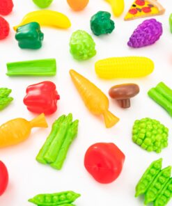 KidKraft 115-Piece Deluxe Tasty Treats Pretend Play Food Set, Plastic Grocery and Pantry Items, Gift for Ages 3+ 41 718uU7wn4nL