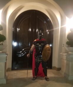 300 Spartan Helmet Maximus Muscle Armor & 300 Helmet & Leather Leg & ARM Guard 44 718ugin1JIL