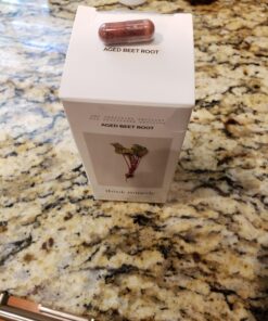 Think Remedy Aged Beet Root Capsules - Beet Pills for Stamina - Organic Beet Root Powder - Nitric Oxide Supplement - Nitrate No Sugar - 30 Capsules - Beet Root Supplement 26 718wKSUVHBL
