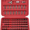 NEIKO 10048A Security Bit Set 100-Piece Set Cr-V Steel 1/4-inch Adapters Phillips Slotted Hex Torx Star Tamperproof Pozi Square Spanner Torque Tri-Wing Clutch Spline Screwdriver Bit 100 Piece 3 718wMPVKs7L